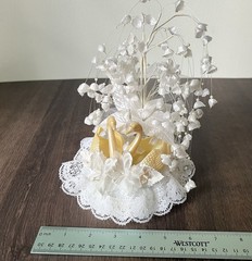 Wilton Vintage Swan Wedding Cake Topper – Double Swans 50th Anniversary