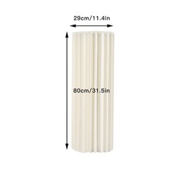 2 Pcs Wedding Centerpieces Cardboard Vases 31.5in Tall Flower Vase for Party