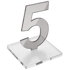 OnDisplay Luxe Laser Cut Mirrored Acrylic Wedding/Party/Event Table Numbers