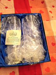 Mullingar Pewter Finest Grade Claddagh Irish Wedding Champagne Toasting Flutes