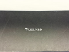 WATERFORD LISMORE DIAMOND SILVER BRIDAL CAKE KNIFE + SERVER SET