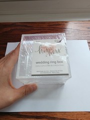 Studio His and Hers brand Engagement Rings Box Nice Show Off Bling Demonstrate