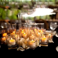 72 Packs Ivory Votive Candles, Unscented Small 1.5 Inch by 1.25 Inch Bulk Wax…
