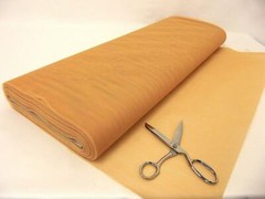 Dress Net 100% Polyester Tulle Fabric Material – GOLD