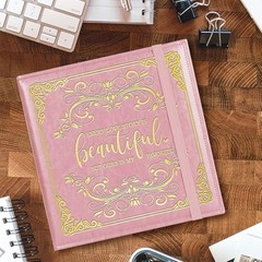 Valentine Day Gift for Couple,Love Story Magnetic Self Album Love Story-Pink