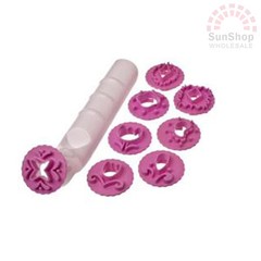 100% Genuine! D.LINE Sweet Creations Fondant Stamp Set Lilac! RRP $19.99!