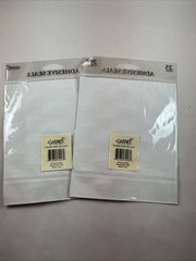 New Set of 2- 25 Silver Entwined Hearts 1″ Wedding Seal Round Stickers 50pc