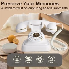 Wedding Party Audio Guest Book Decoration Crafts Original Guestbook Phone Home