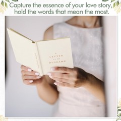 Set of 2 Wedding Vow Books His and Hers Wedding Vow Books Registry Gifts Idea…