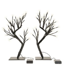 2 pcs 18″ LED Lights WARM WHITE Cherry Blossom TREES Wedding Party Decorations