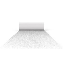 WHITE FLORAL Lace AISLE RUNNER 50′ ft x 3′ ft Wedding Ceremony Party Decorations