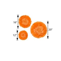 12 16 20 in Tissue Paper Carnations Flowers Wall Backdrop Party Decorations