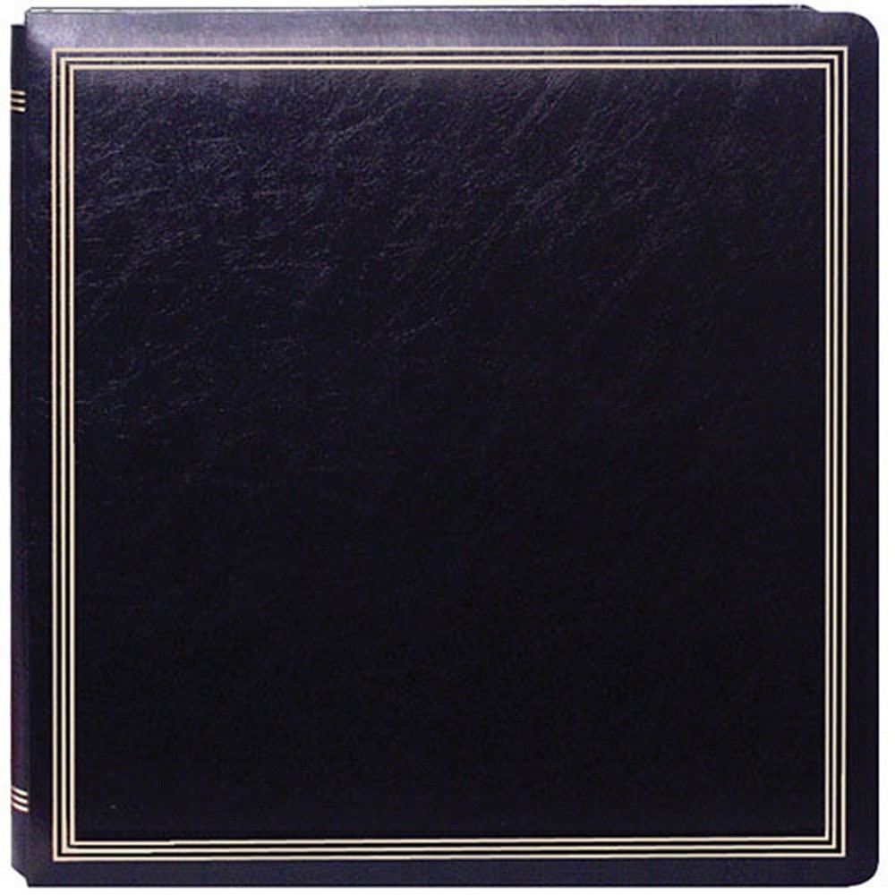 Pioneer Photo Album X-Pando Post Bound Magnetic Page Photo Album with Gold Trim,
