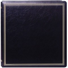 Pioneer Photo Album X-Pando Post Bound Magnetic Page Photo Album with Gold Trim,