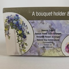 4 Gala Crystal Foam Bouquet Holders Silk & Natural Flowers – Wedding Bridesmaids