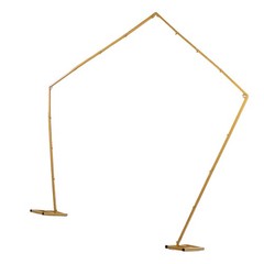 2-Wedding Arch Metal Backdrop Stand Elegant Stable For Wedding Ceremony 2.5m