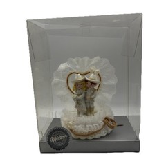 WILTON WESTERN ELEGANT COWGIRL BRIDE COWBOY GROOM WEDDING CAKE TOPPER-1995-R VNG