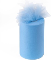 White Tulle Fabric Rolls 6 Inch by 100 Yards (300 feet) Tulle Roll Spool