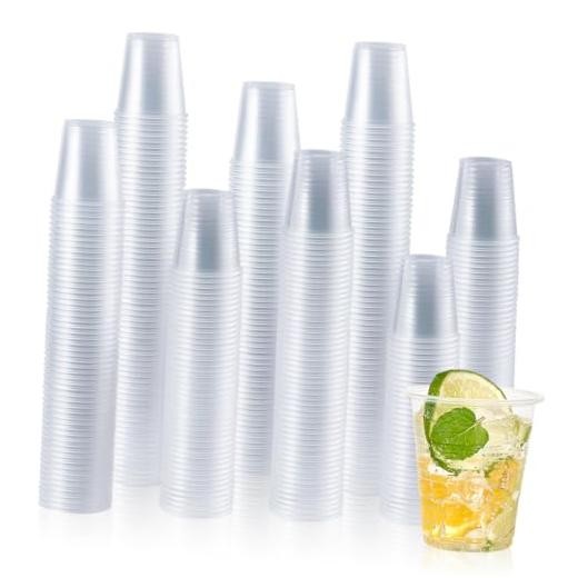 2000 Pack 5 OZ Clear Small Dessert Plastic Cups, 5 5oz-2000pack-clear-cups