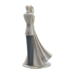 Love Count the Ways Dancing Couple Wedding Cake Topper
