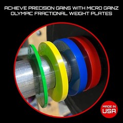 Micro Gainz Gain Muscle 1Lb At A Time Micro Gainz Olympic Fractional Weight