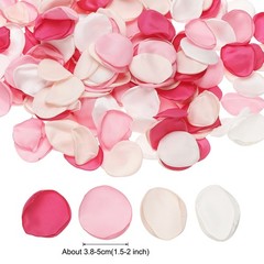 300pcs Artificial Rose Petals Fake Silk Flower Petals White/Light Pink/Pink