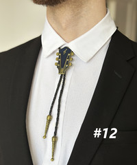 Custom Bolo Tie for Men – Western Cowboy Necklace, Personalized Gift