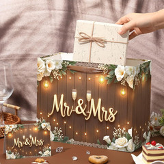 Wedding Gift Bags Mr and Mrs Engagement Gift Bags Elegant Bridal Shower Gifts Ba
