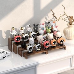 Vecxoty 2 Set Wooden Tiered Risers Display Stands For Vendor Eventsstackable