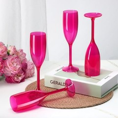 Champagne Flute Acrylic Champagne Glasses Wedding Toasting Champagne Flute