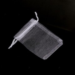 50Pcs Reusable Organza Drawstring Gift Bags Assorted Color Jewellery Pouches