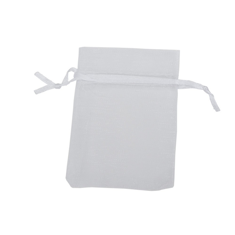 100 Pcs Organza Drawstring Gift Bags Wedding Favor Jewellery Pouches