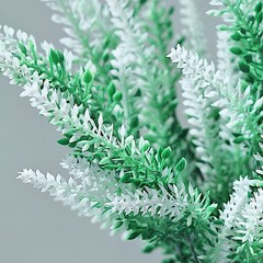 4 Green White 14″ tall Faux Lavender Flowers Bushes Wedding Party Home Supplies