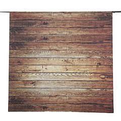 BROWN 8 ft x 8 ft Printed Vinyl Photo BACKDROP Vintage Wood Design Banner Events