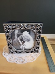 Royal Limited Pewter Like Wedding Miini Album holds 80 5 x 5 photos