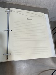 Hallmark Vintage Our Wedding Keepsake Album White Personalized NEW Free Ship