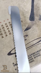 Bread Knife 8-Inch, High Stainless Steel, Ergonomic Handle, Cakes Slicing Knife