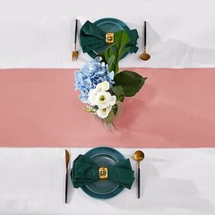 5pcs 10 pcs Satin 12×108″ Table Runner Wedding Party Reception Catering Decor
