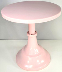 3 PC Set – Metal Cake Display Stands PINK Cupcake & Cake Display Stands ROUND