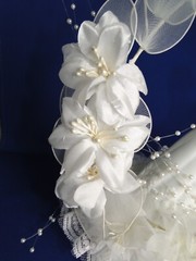 New Elegant & Absolutely Stunning Porcelain Bridal Couple Wedding CakeTop # 255