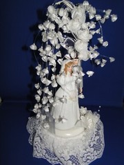 New Wilton Designer Series Glorious Wedding Cake Top Grey Coat # 118-425