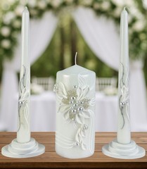 Magik Life Unity Candle Set – 6 Two 10 Taper Burning Unity For Marriage In Usa