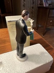 Weddingstar Victorious Groom w/ Champagne Bottle Figurine Wedding Cake Topper