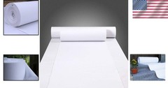 Elegant 24″x30′ White Aisle Runner for Weddings & Events – Transform Any Space
