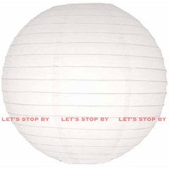 12x Round 8″ Paper Lanterns Lamp Wedding Birthday Party Floral Event LED Light