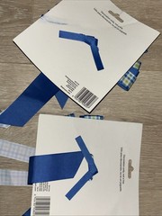 2 Pack Checkered Blue , White & Lime
