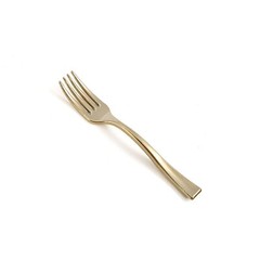 4″ long Gold Appetizer Forks Wedding Dinner Party Events Disposable Tableware