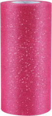 Glitter Tulle Roll Sparkling Tulle Ribbon Fabric Spool for Wedding Decoration Gi