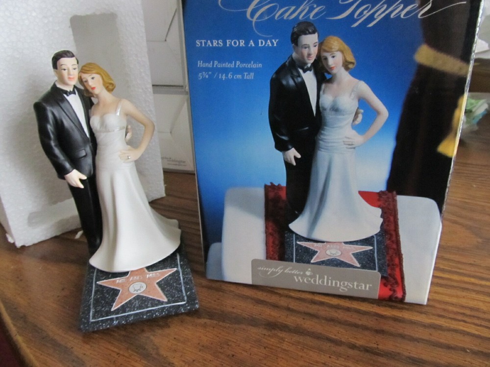 Stars for a Day cake topper IN BOX Weddingstar