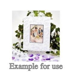 11″ x 14″ VICTORIA LYNN AUTOGRAPH MAT with PEN Holds 5″ x 7″ PHOTO for WEDDING